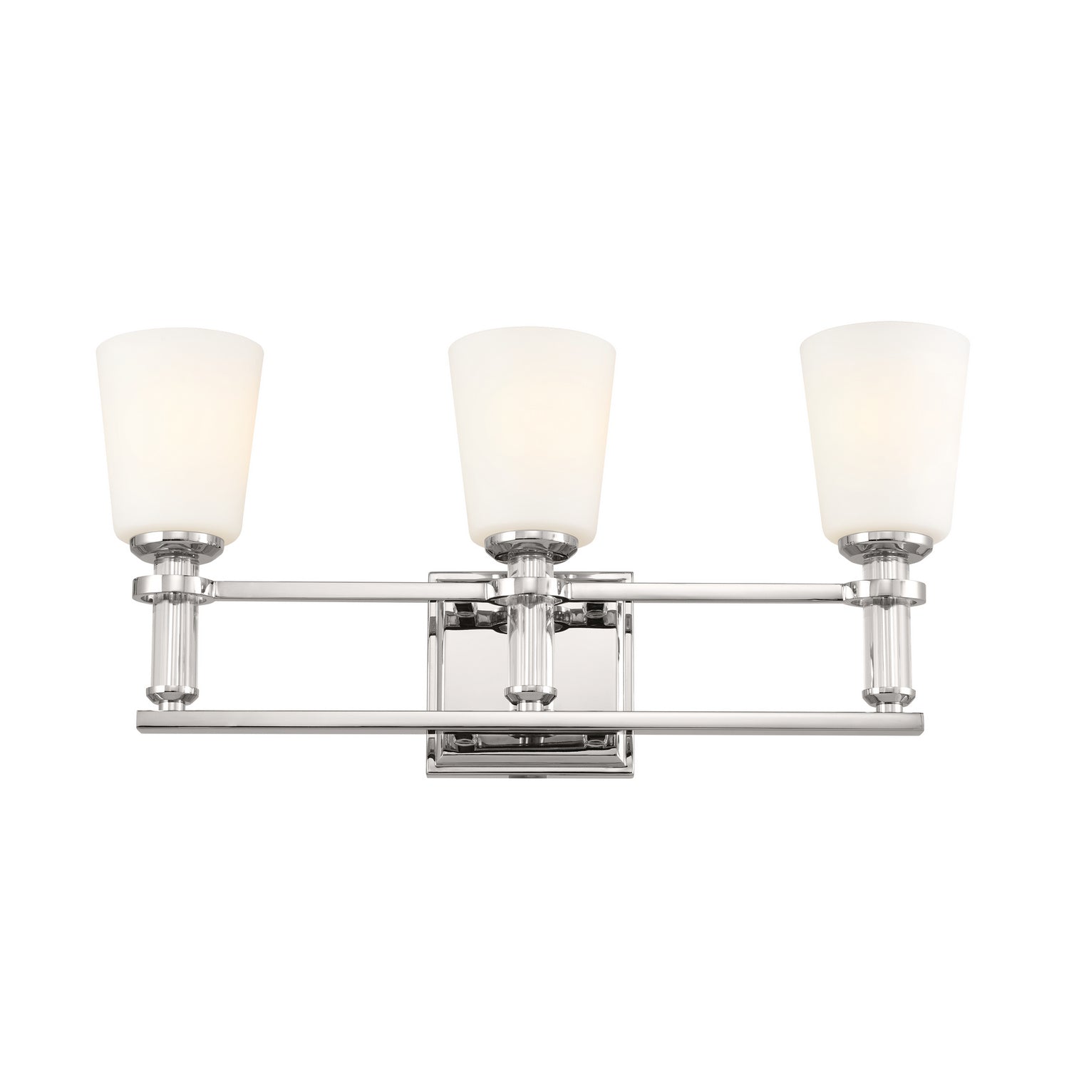 Kichler - 55147PN - Three Light Bath - Rosalind - Polished Nickel