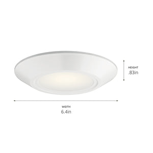 Kichler - 43873WHLED30 - LED Downlight - Horizon III - White