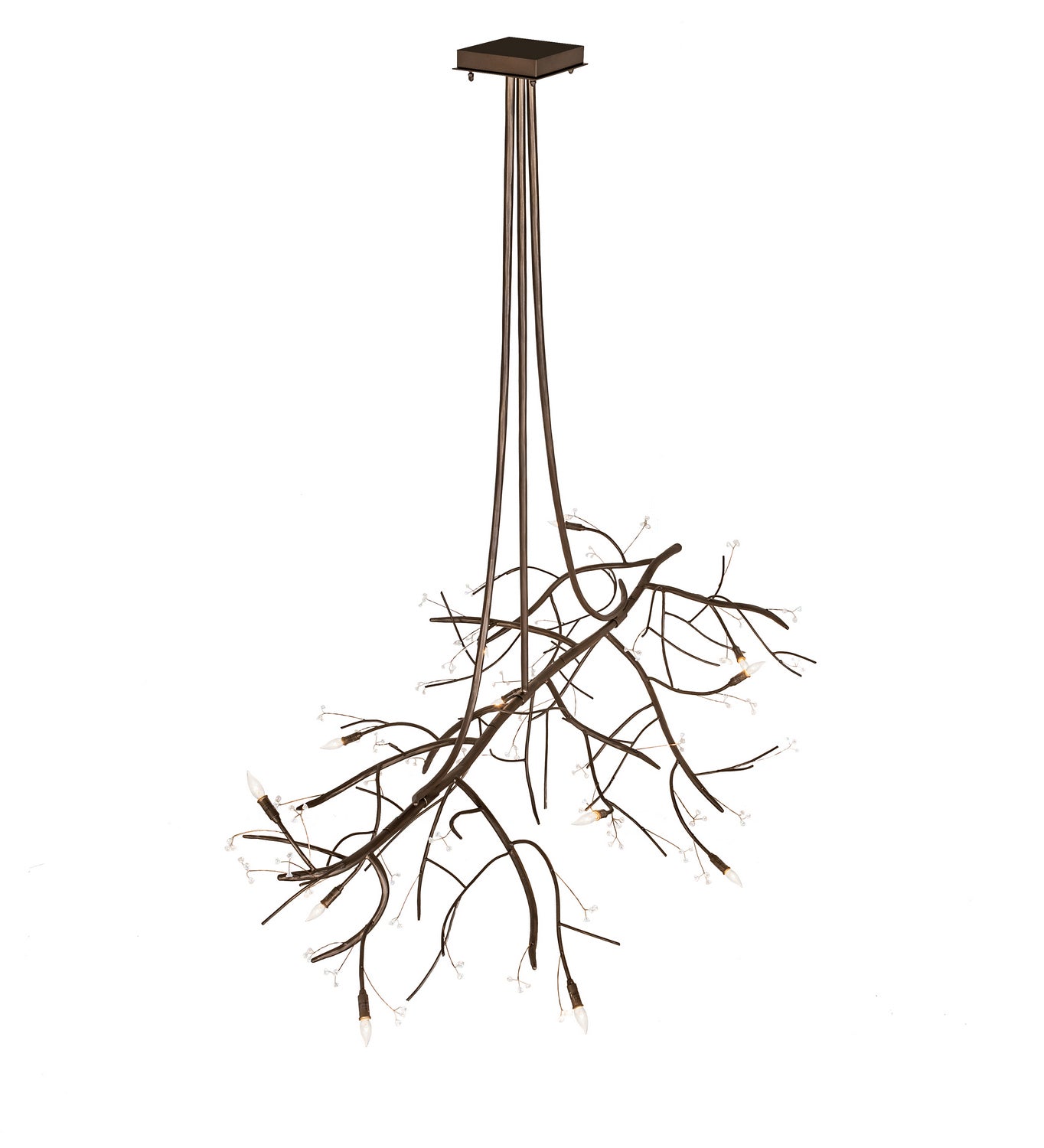 Meyda Tiffany - 251130 - LED Chandelier - Winter Solstice - Tyler Bronze