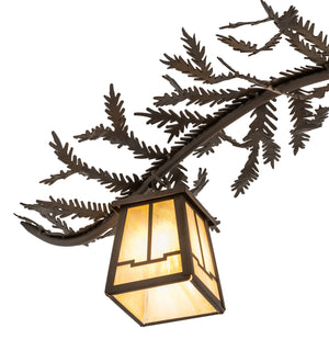 Meyda Tiffany - 253650 - Six Light Chandelier - Pine Branch - Oil Rubbed Bronze