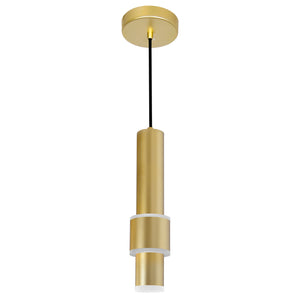 CWI Lighting - 1390P5-1-602 - LED Mini Pendant - Lena - Satin Gold