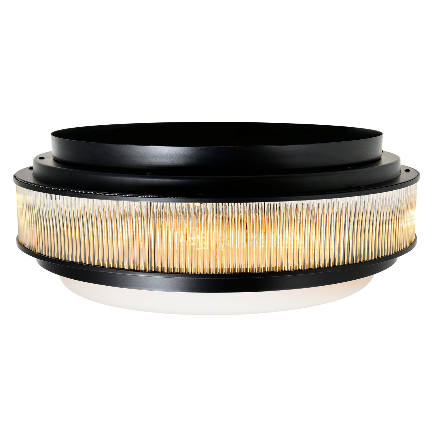 CWI Lighting - 1567C18-4-101 - Four Light Flush Mount - Valdivia - Black