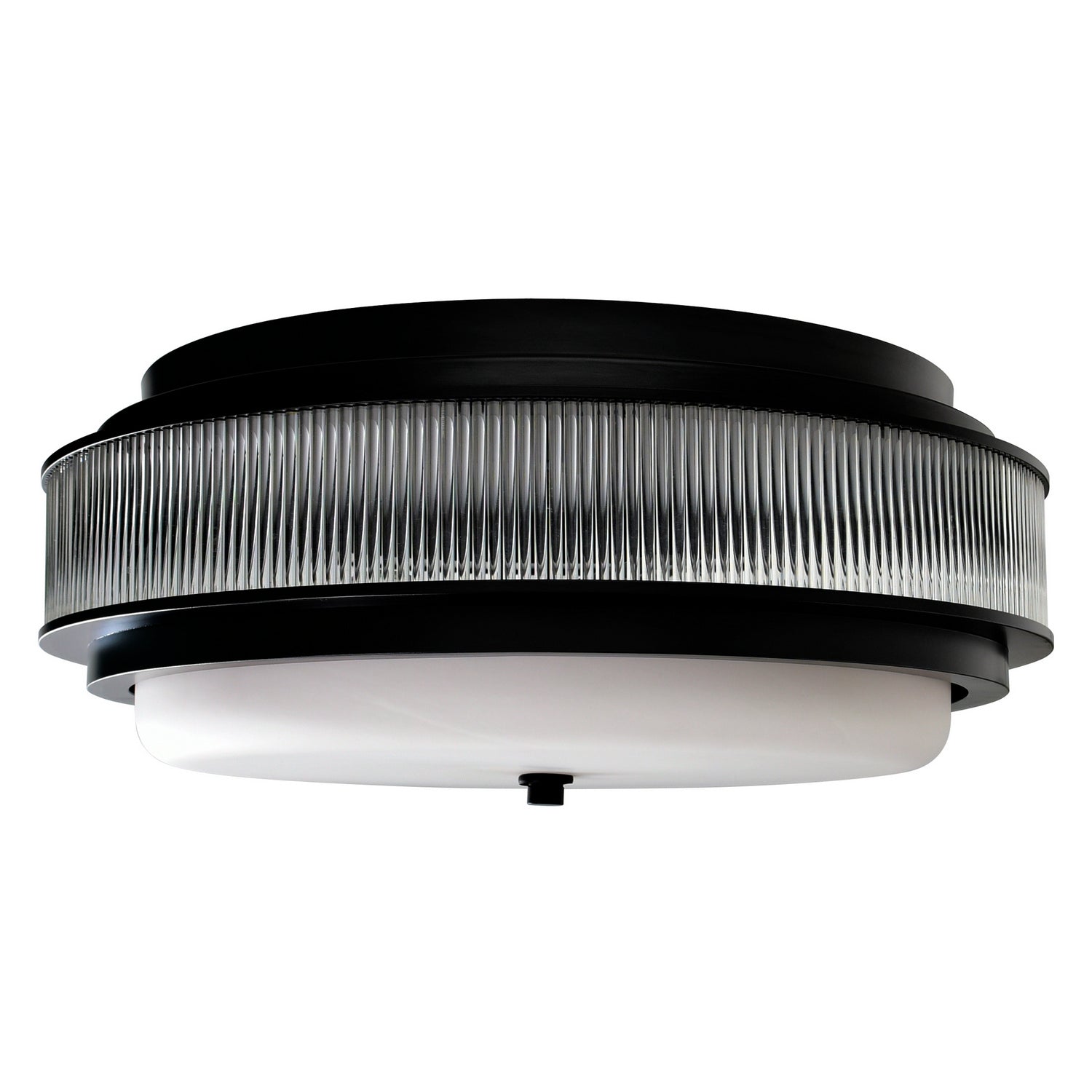 CWI Lighting - 1567C18-4-101 - Four Light Flush Mount - Valdivia - Black