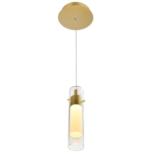 CWI Lighting - 1606P5-1-602 - LED Mini Pendant - Olinda - Satin Gold