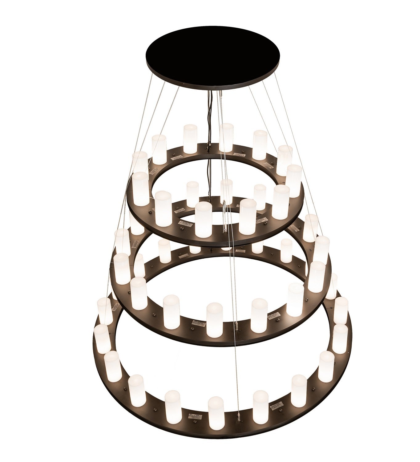 Meyda Tiffany - 239087 - LED Chandelier - Loxley - Oil Rubbed Bronze