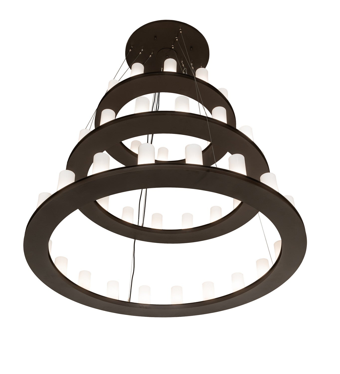 Meyda Tiffany - 239087 - LED Chandelier - Loxley - Oil Rubbed Bronze