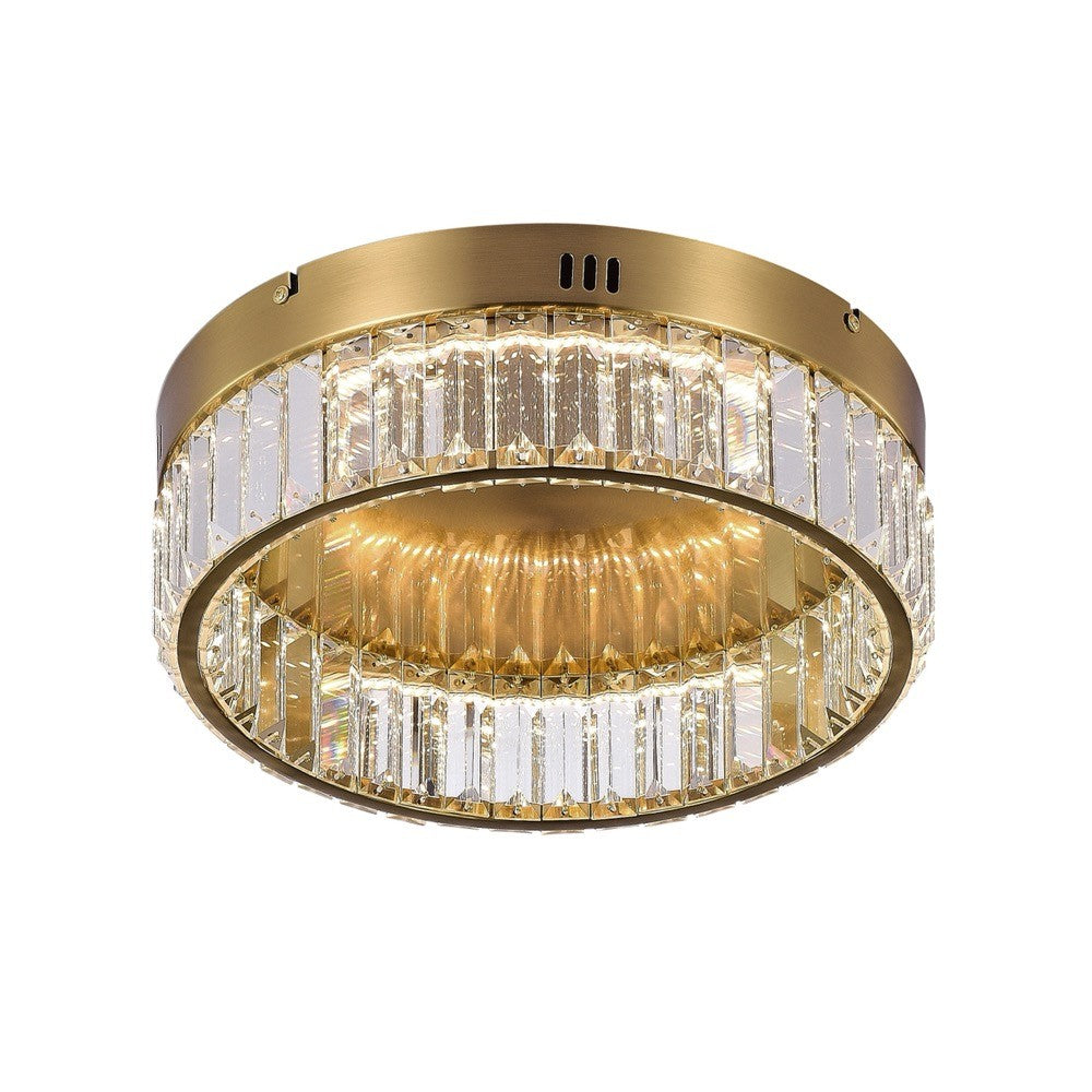 Artcraft - AC6724BB - LED Flush Mount - Stella Collection - Brushed Brass