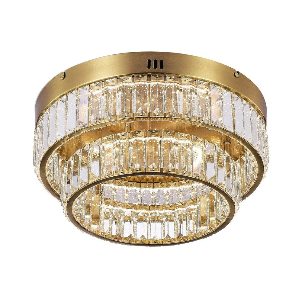 Artcraft - AC6725BB - LED Flush Mount - Stella Collection - Brushed Brass