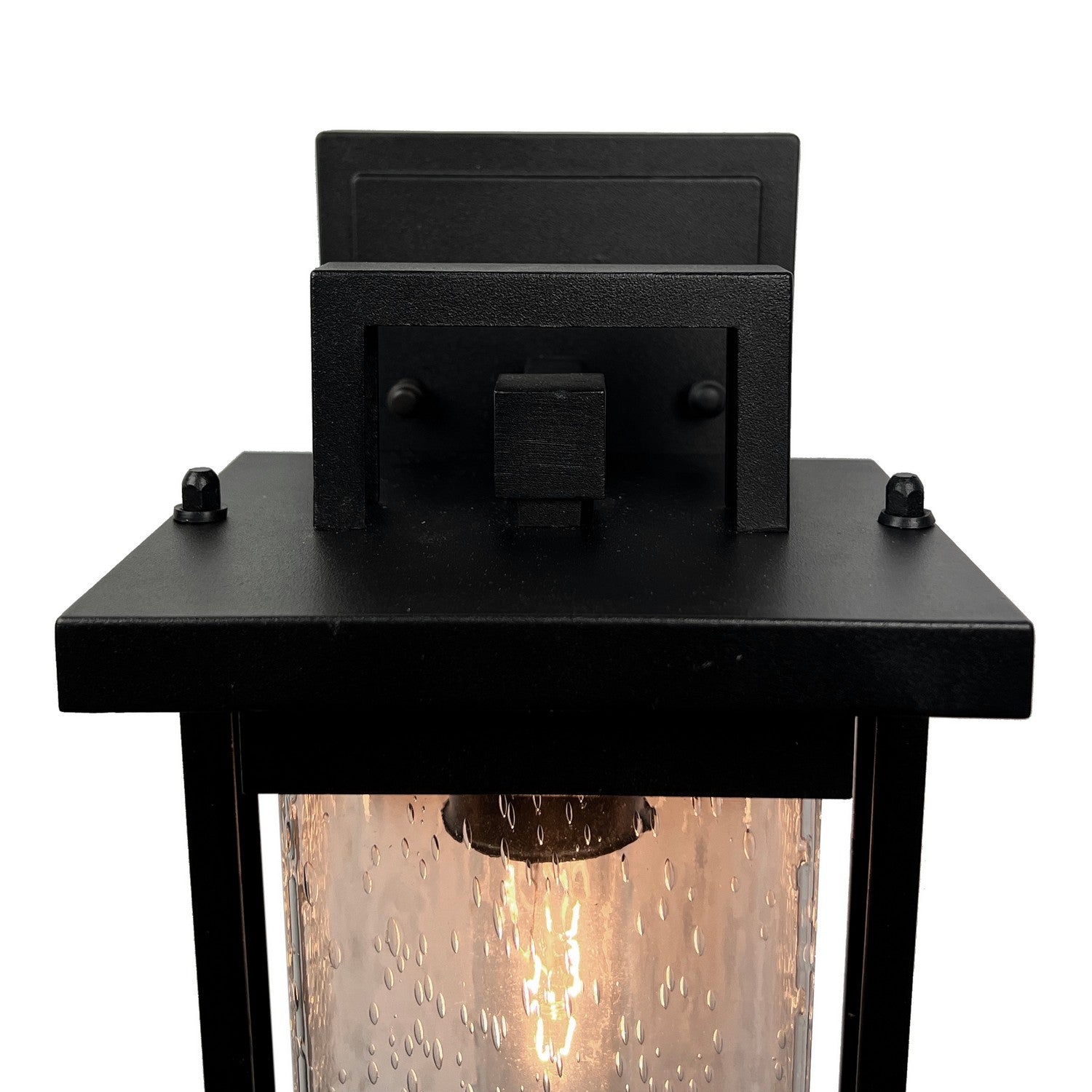 Artcraft - AC8021BK - One Light Outdoor Wall Sconce - Port Charlotte Collection - Matte Black