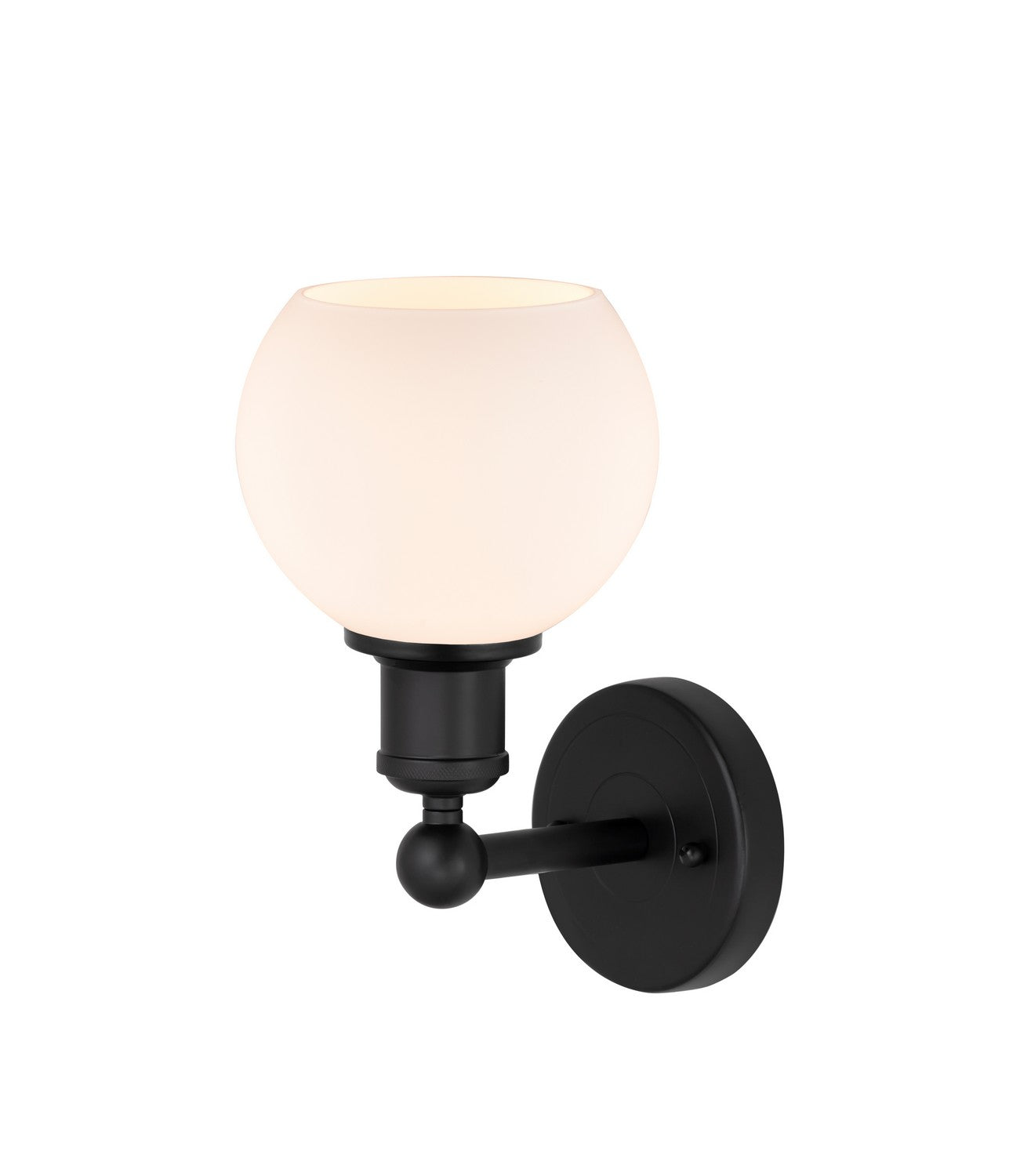 Innovations - 616-1W-BK-G121-6 - One Light Wall Sconce - Edison - Matte Black