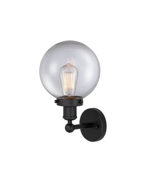 Innovations - 616-1W-BK-G202-8 - One Light Wall Sconce - Edison - Matte Black