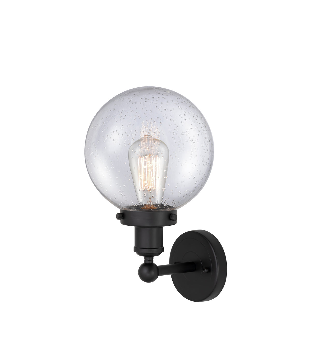 Innovations - 616-1W-BK-G204-8 - One Light Wall Sconce - Edison - Matte Black