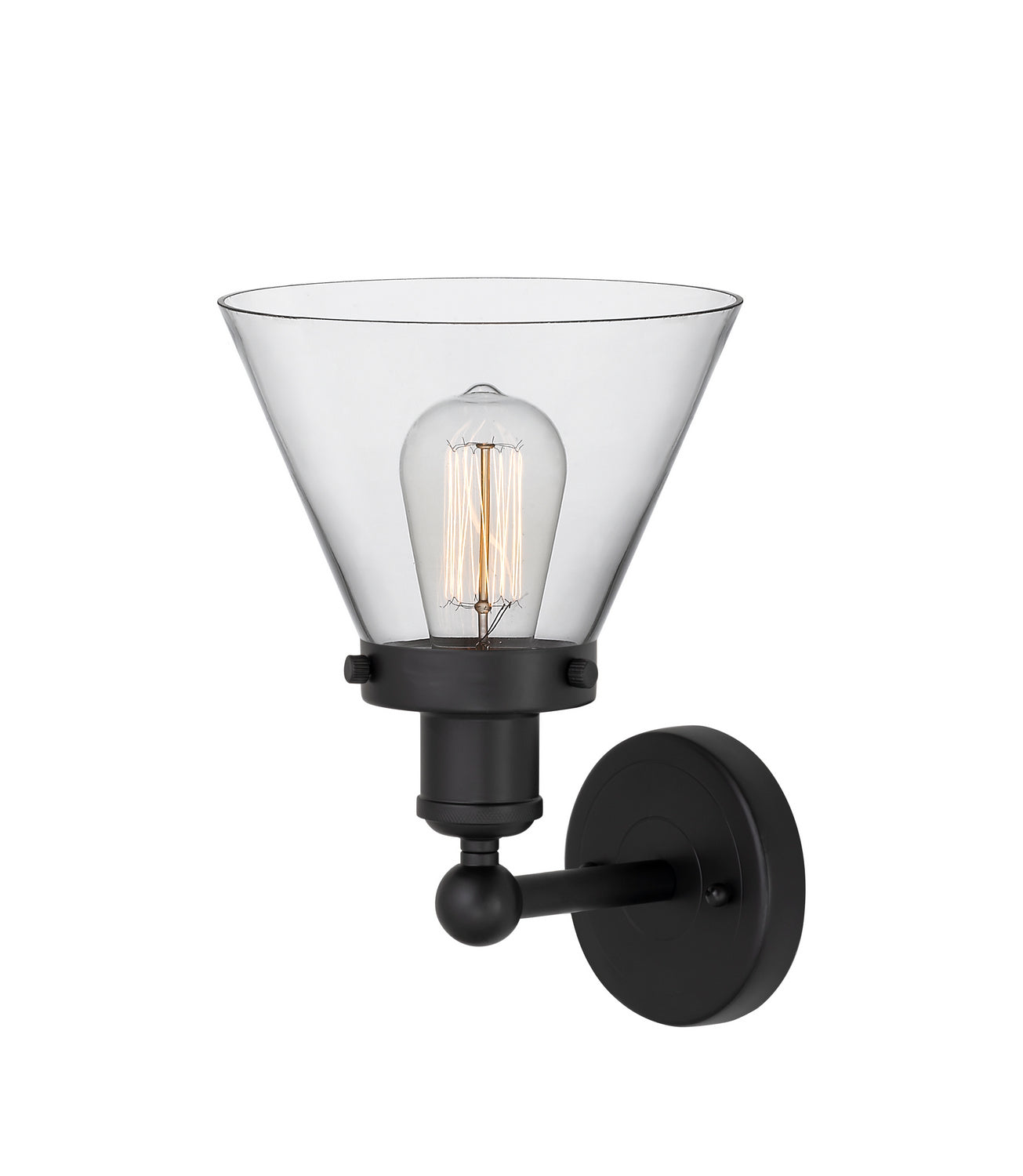 Innovations - 616-1W-BK-G42 - One Light Wall Sconce - Edison - Matte Black