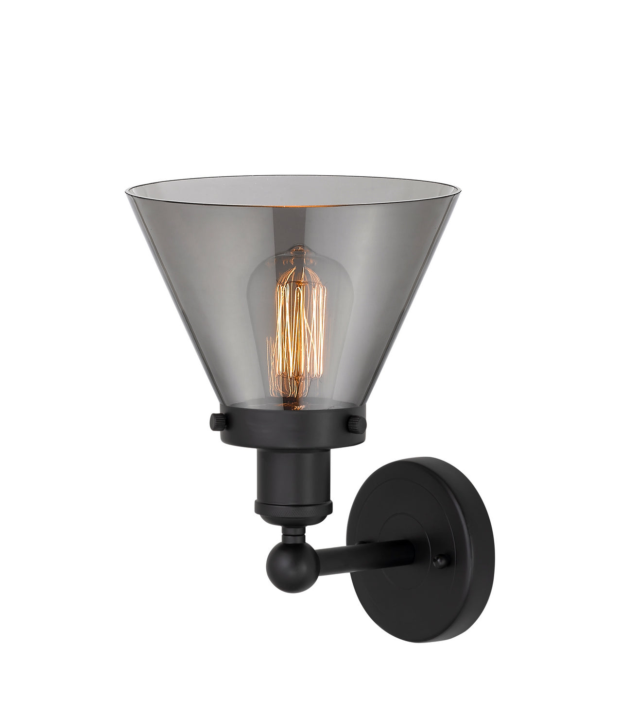 Innovations - 616-1W-BK-G43 - One Light Wall Sconce - Edison - Matte Black