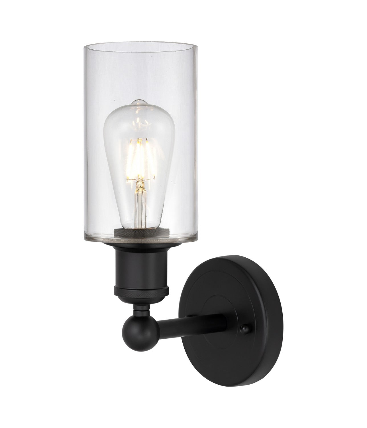 Innovations - 616-1W-BK-G802 - One Light Wall Sconce - Edison - Matte Black