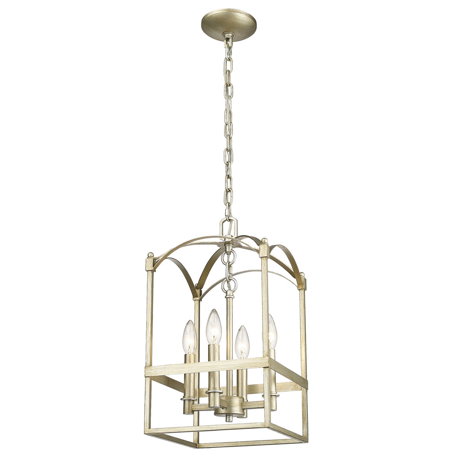 Acclaim Lighting - IN10015WG - Four Light Pendant - Cormac - Washed Gold