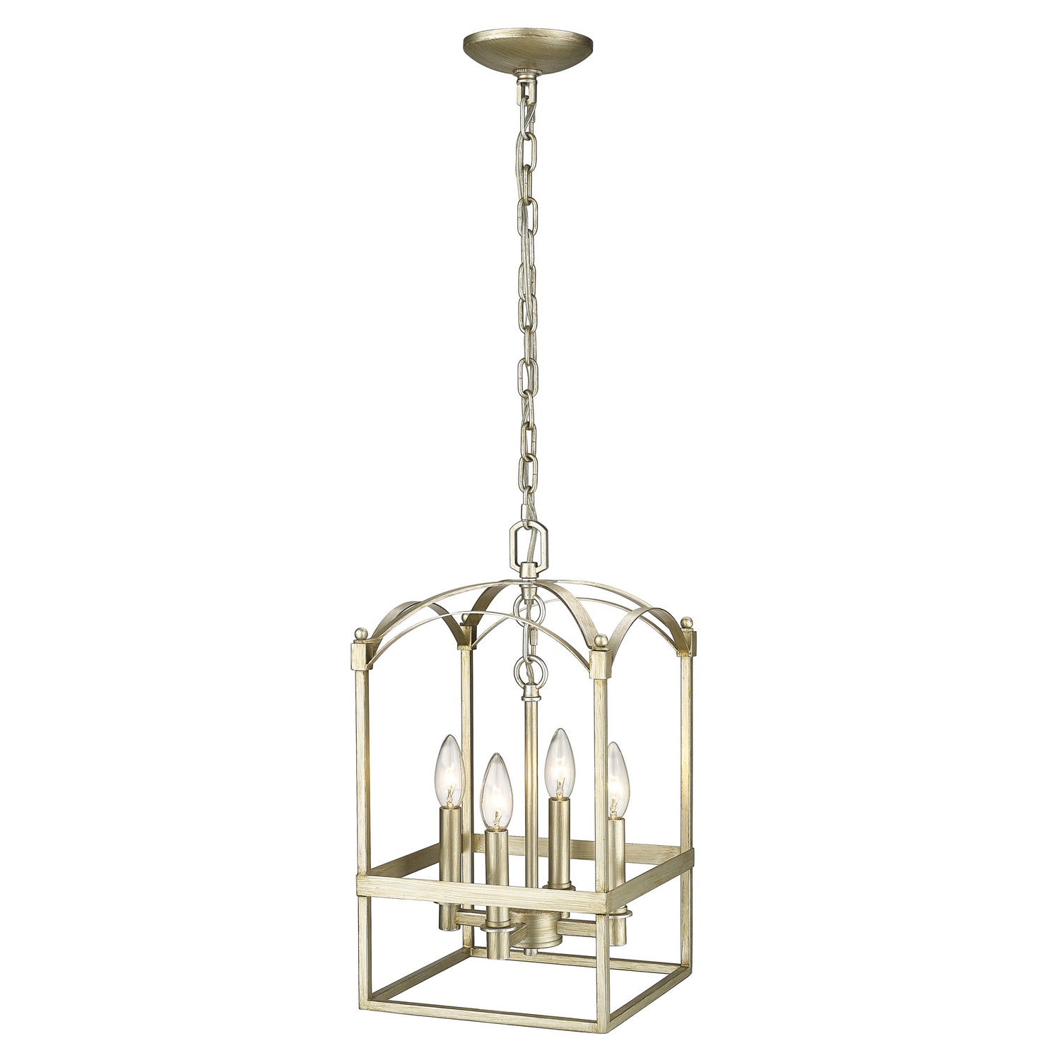 Acclaim Lighting - IN10015WG - Four Light Pendant - Cormac - Washed Gold