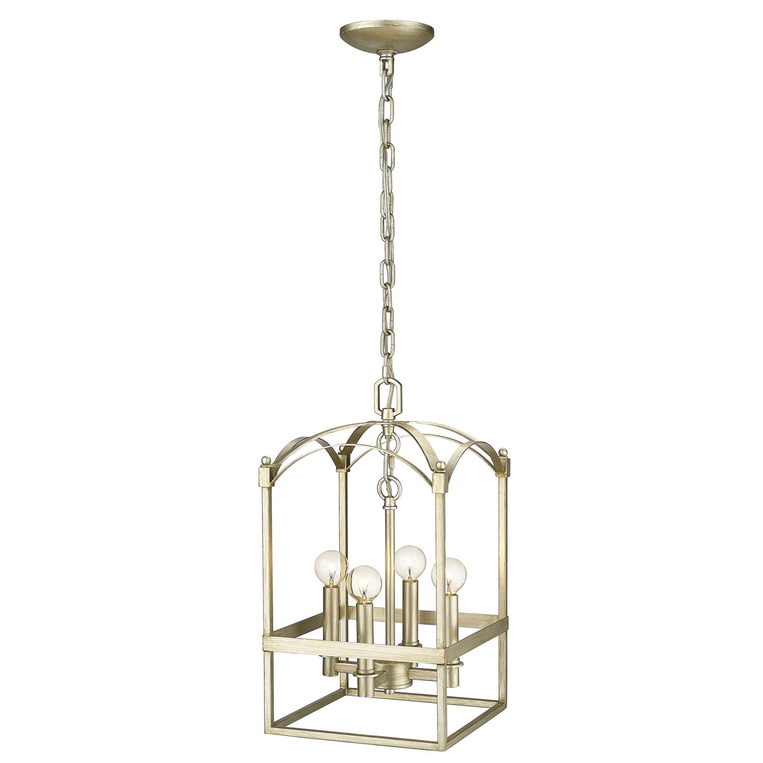 Acclaim Lighting - IN10015WG - Four Light Pendant - Cormac - Washed Gold