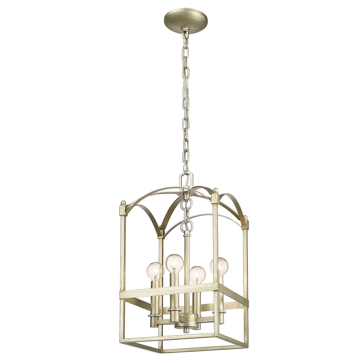 Acclaim Lighting - IN10015WG - Four Light Pendant - Cormac - Washed Gold