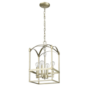 Acclaim Lighting - IN10015WG - Four Light Pendant - Cormac - Washed Gold