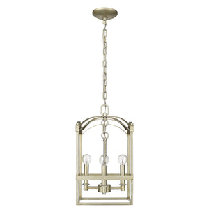 Acclaim Lighting - IN10015WG - Four Light Pendant - Cormac - Washed Gold