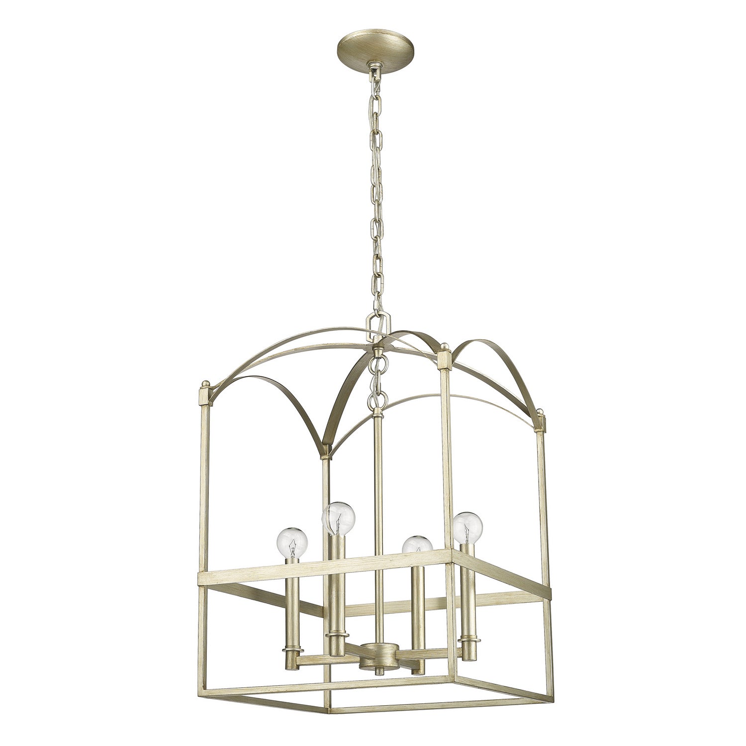 Acclaim Lighting - IN10016WG - Four Light Pendant - Cormac - Washed Gold