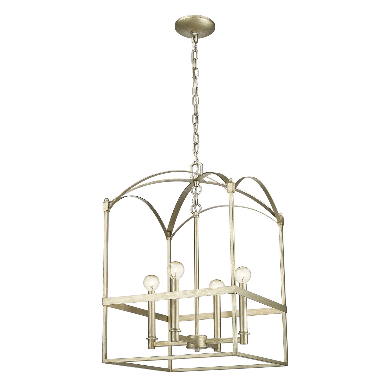 Acclaim Lighting - IN10016WG - Four Light Pendant - Cormac - Washed Gold