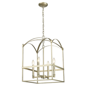 Acclaim Lighting - IN10016WG - Four Light Pendant - Cormac - Washed Gold