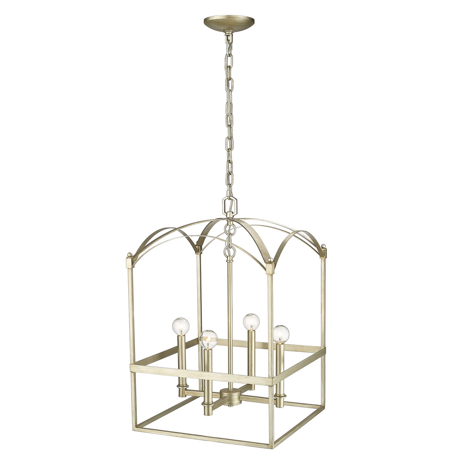 Acclaim Lighting - IN10016WG - Four Light Pendant - Cormac - Washed Gold