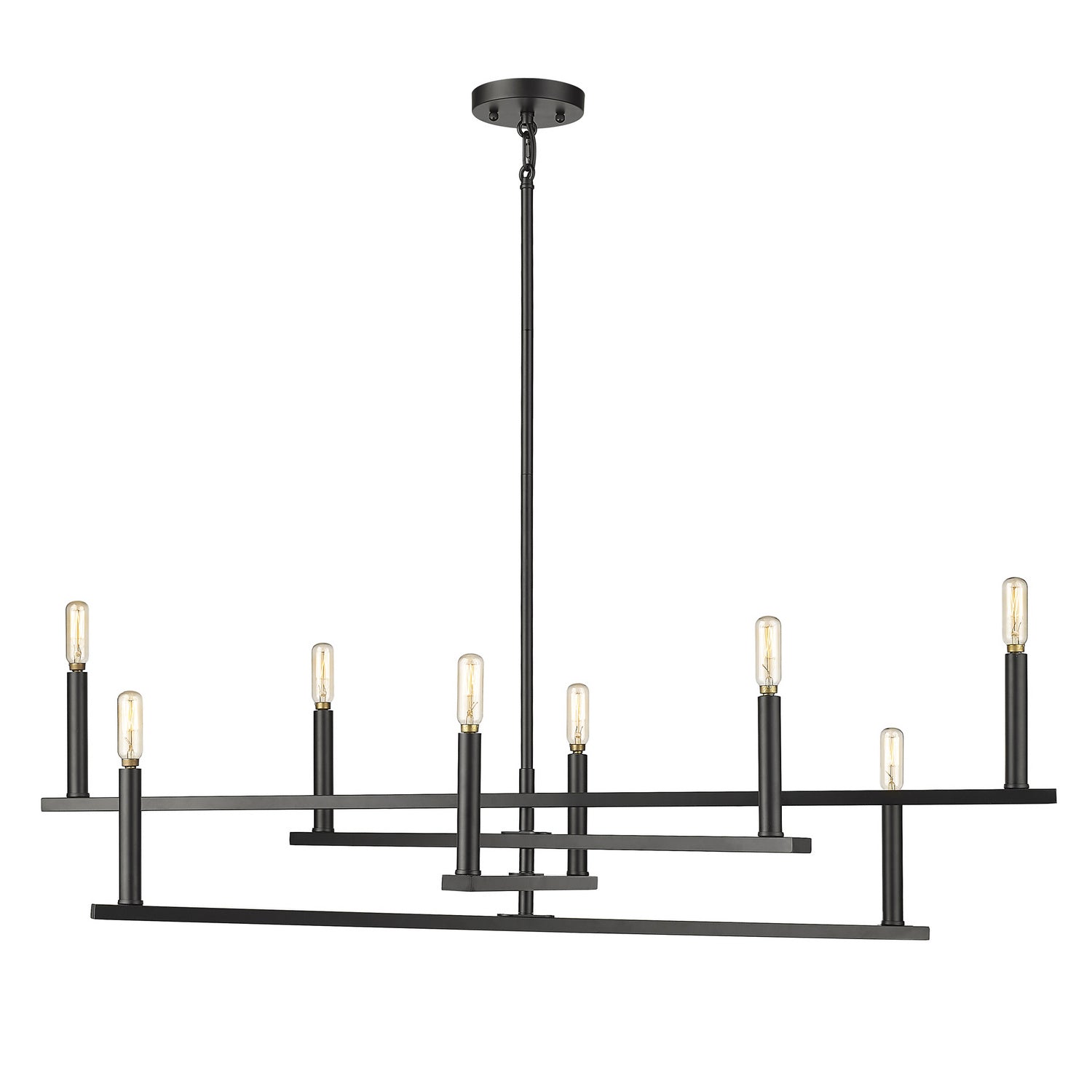 Acclaim Lighting - IN20026BK - Eight Light Chandelier - Hale - Black