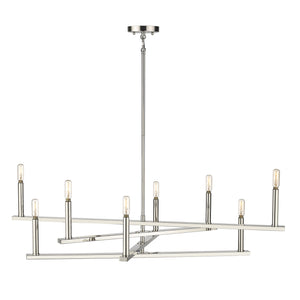 Acclaim Lighting - IN20026PN - Eight Light Chandelier - Hale - Polished Nickel