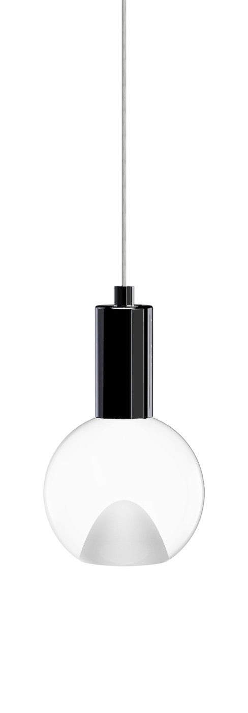 BlackJack Lighting - SP-GLL-CL-05-BL-30K-5W-SP5 - LED Pendant - 5" Acrylic Globe - Matte Black