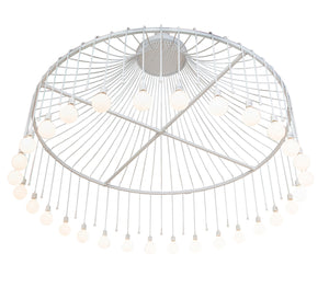 Meyda Tiffany - 223438 - 30 Light Chandelier - Alva - Gloss White