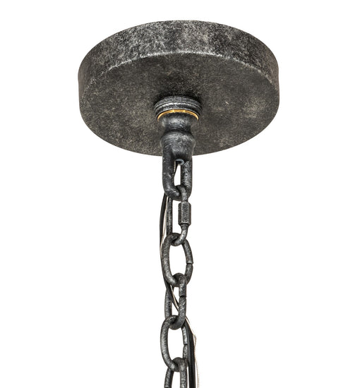 Meyda Tiffany - 256204 - 12 Light Chandelier - Atom Enerjisi - Gunmetal