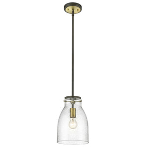 Acclaim Lighting - IN20000ORB - One Light Pendant - Shelby - Oil Rubbed Bronze and Antique Brass