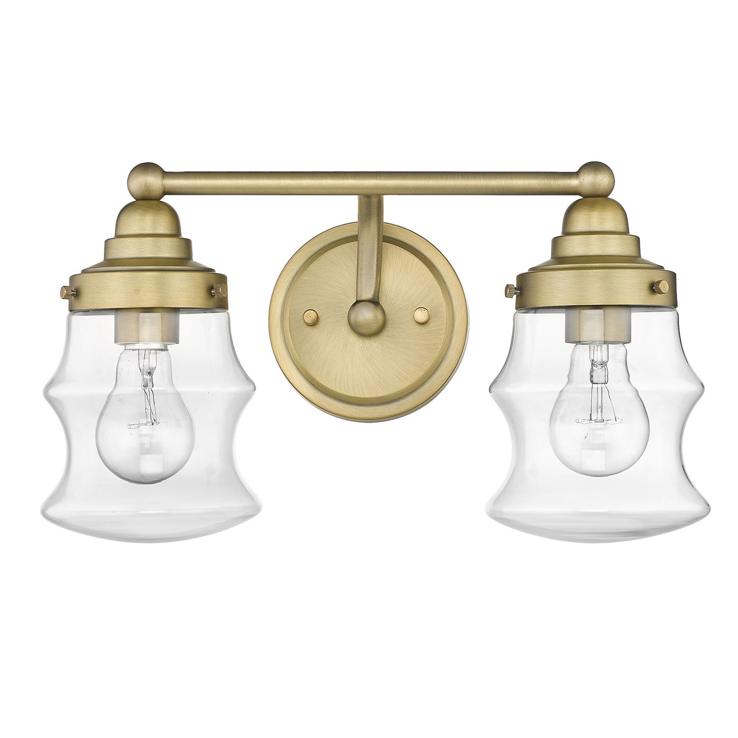 Acclaim Lighting - IN40072ATB - Two Light Vanity - Keal - Antique Brass