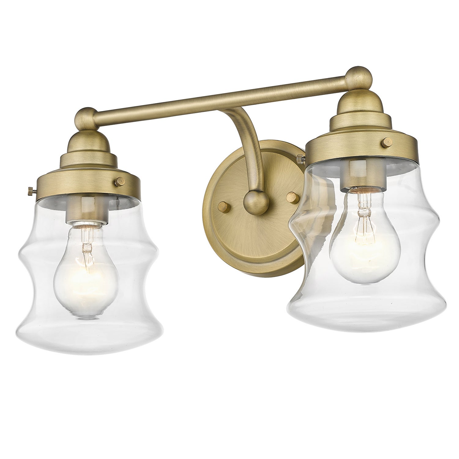 Acclaim Lighting - IN40072ATB - Two Light Vanity - Keal - Antique Brass