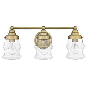 Acclaim Lighting - IN40073ATB - Three Light Vanity - Keal - Antique Brass