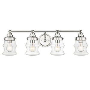 Acclaim Lighting - IN40074PN - Four Light Vanity - Keal - Polished Nickel