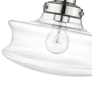 Acclaim Lighting - IN20070PN - One Light Convertible Semi-Flush - Keal - Polished Nickel