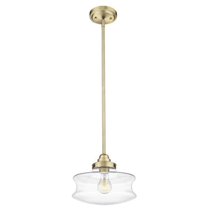 Acclaim Lighting - IN20070ATB - One Light Convertible Semi-Flush - Keal - Antique Brass