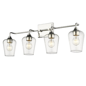 Acclaim Lighting - IN40083PN - Four Light Vanity - Gladys - Polished Nickel