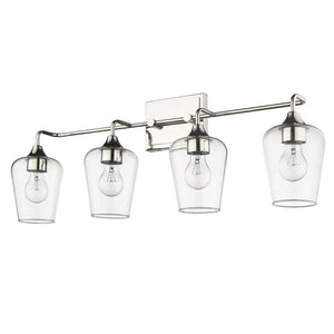 Acclaim Lighting - IN40083PN - Four Light Vanity - Gladys - Polished Nickel