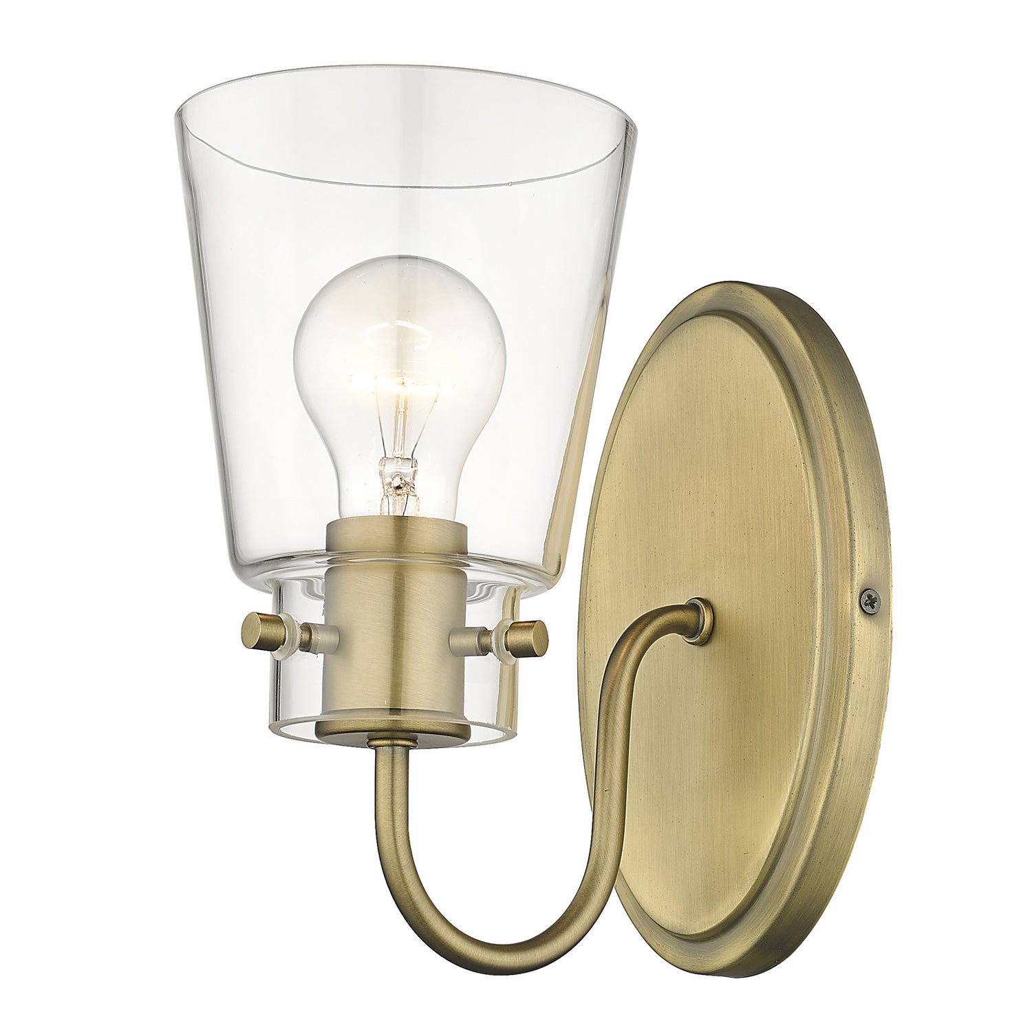 Acclaim Lighting - IN40090ATB - One Light Vanity - Bristow - Antique Brass