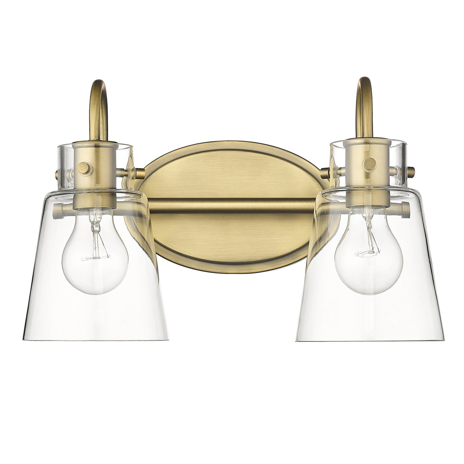 Acclaim Lighting - IN40091ATB - Two Light Vanity - Bristow - Antique Brass