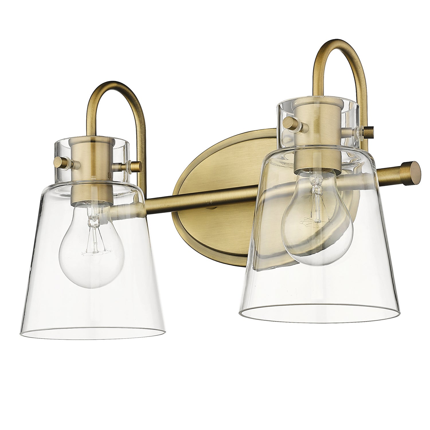 Acclaim Lighting - IN40091ATB - Two Light Vanity - Bristow - Antique Brass