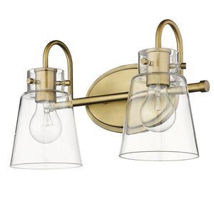 Acclaim Lighting - IN40091ATB - Two Light Vanity - Bristow - Antique Brass