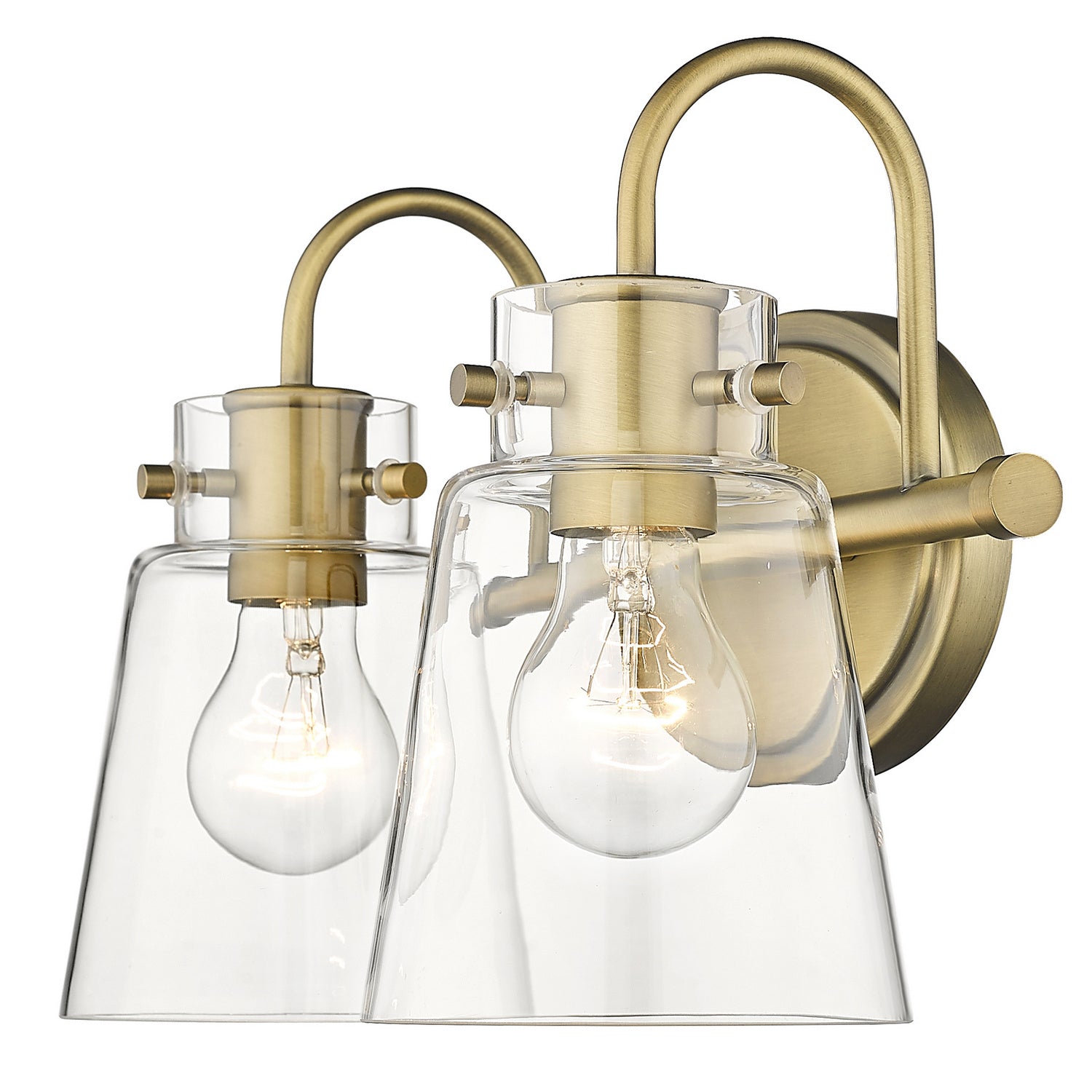 Acclaim Lighting - IN40091ATB - Two Light Vanity - Bristow - Antique Brass