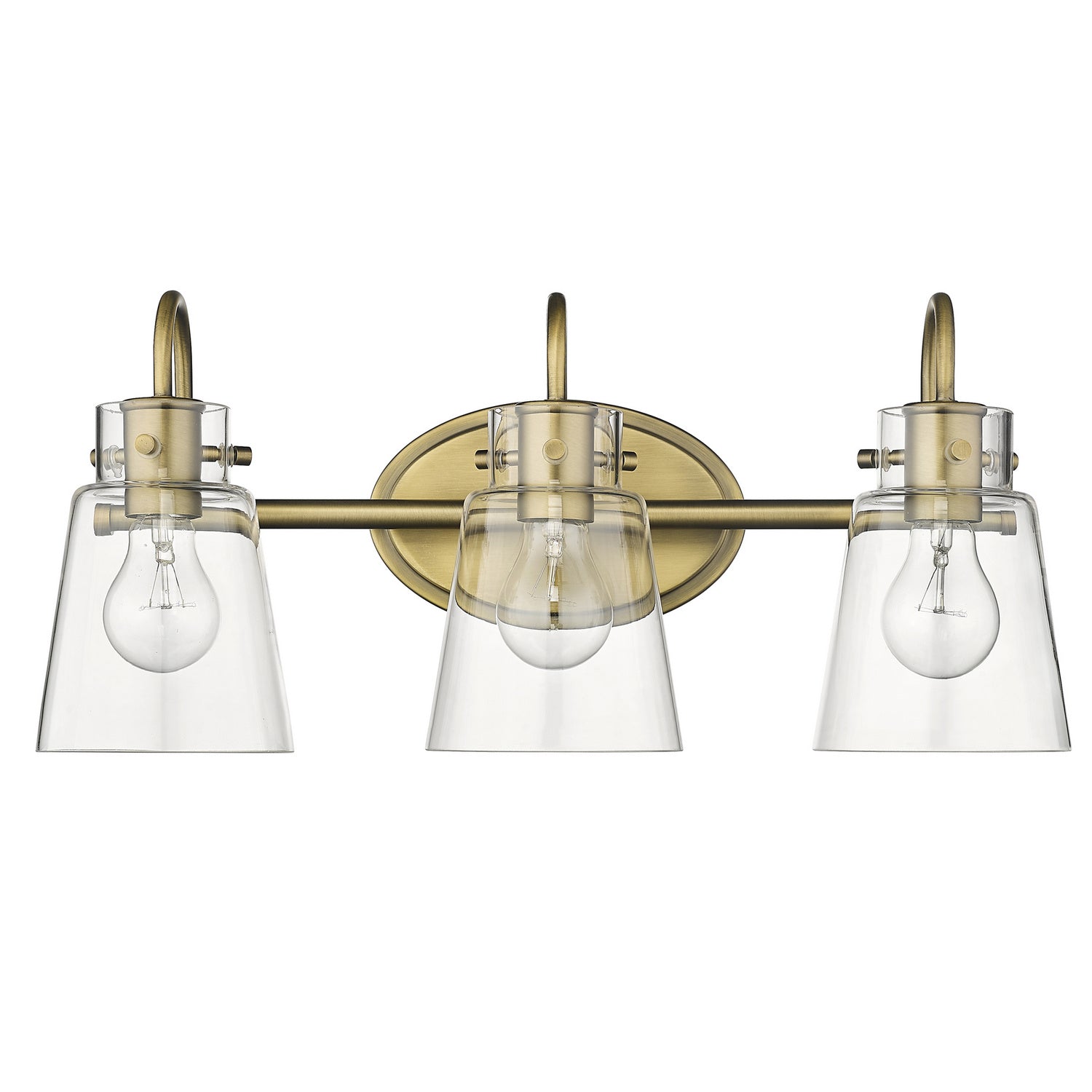 Acclaim Lighting - IN40092ATB - Three Light Vanity - Bristow - Antique Brass