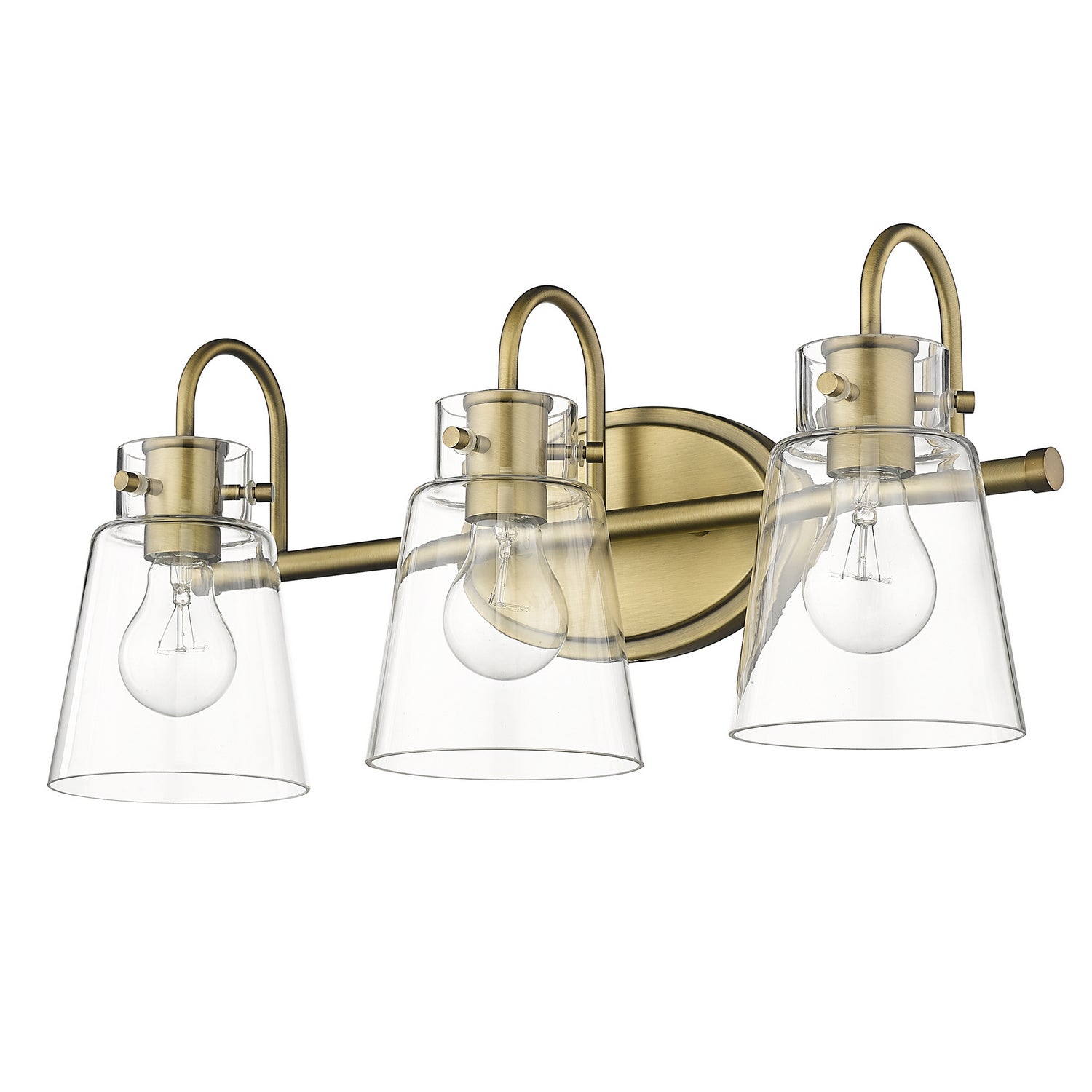 Acclaim Lighting - IN40092ATB - Three Light Vanity - Bristow - Antique Brass